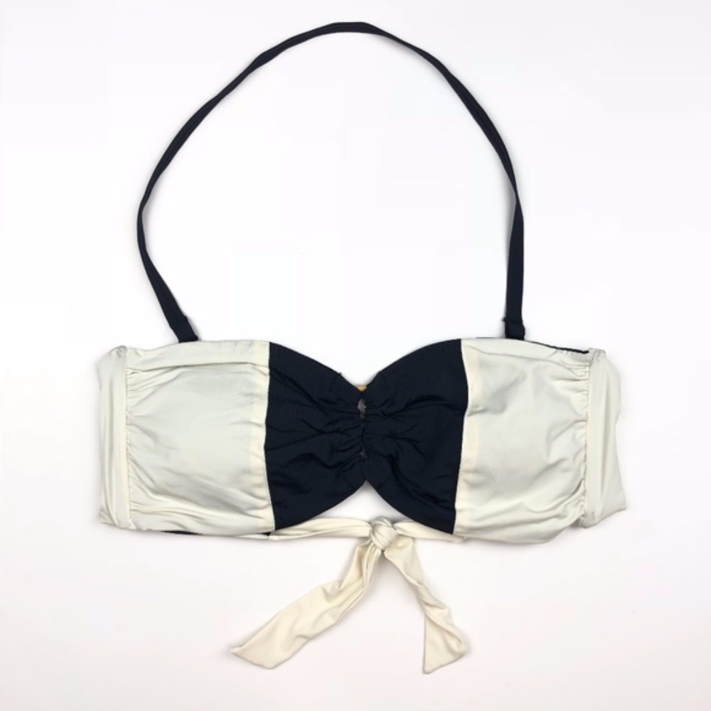 Punto Blanco 'Rodas' Bandeau Colorblock Bikini Top